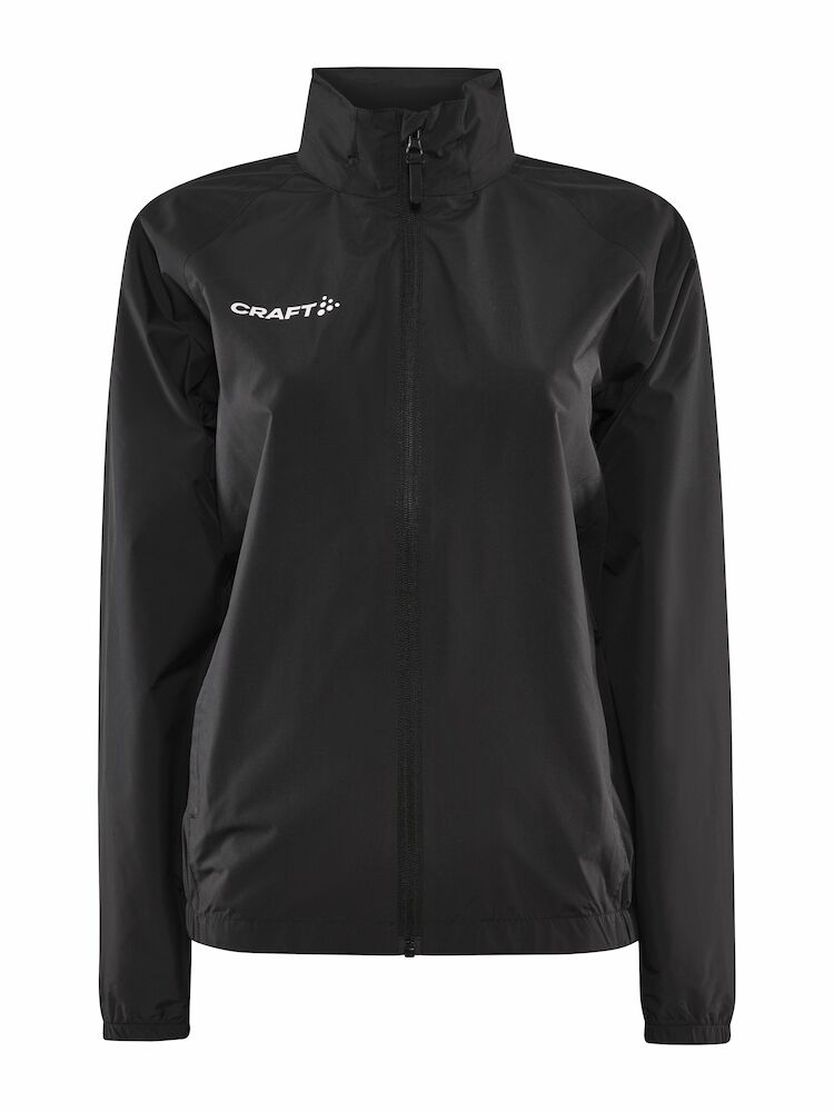 Craft Evolve Rain Jacket W Black - Suomen Brodeeraus