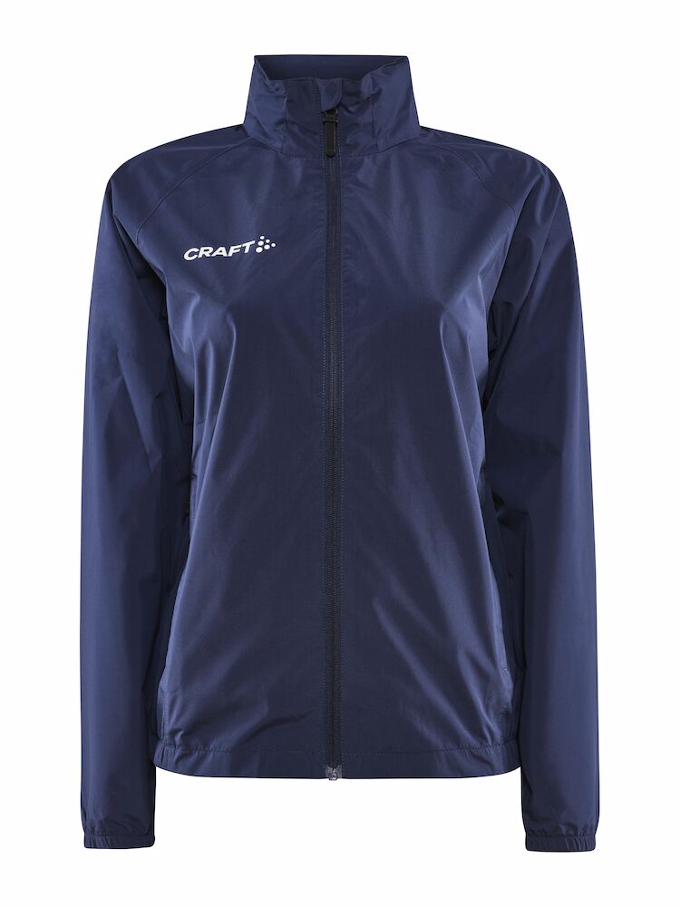 Craft Evolve Rain Jacket W Navy - Suomen Brodeeraus