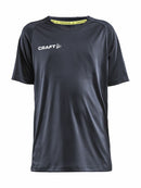 Craft Evolve Tee JR Asphalt - Suomen Brodeeraus