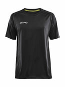 Craft Evolve Tee M Black - Suomen Brodeeraus
