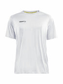 Craft Evolve Tee M White - Suomen Brodeeraus