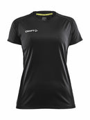 Craft Evolve Tee W Black - Suomen Brodeeraus