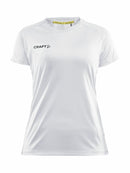 Craft Evolve Tee W White - Suomen Brodeeraus
