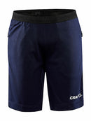 Craft Evolve Zip Pocket Shorts JR Navy - Suomen Brodeeraus