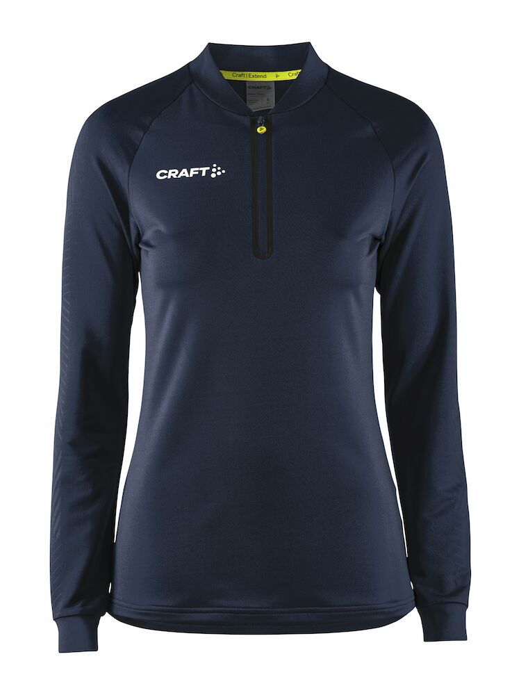 Craft Extend Half Zip W Navy - Suomen Brodeeraus