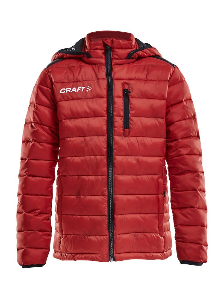 Craft Isolate Jacket JR Bright red - Suomen Brodeeraus