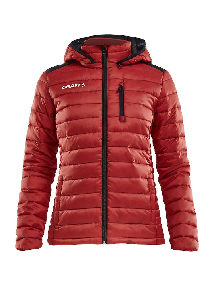 Craft Isolate Jacket women Bright red - Suomen Brodeeraus