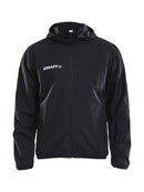 Craft Jacket Rain men Black - Suomen Brodeeraus
