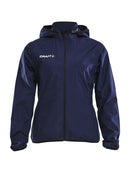 Craft Jacket Rain women Navy - Suomen Brodeeraus
