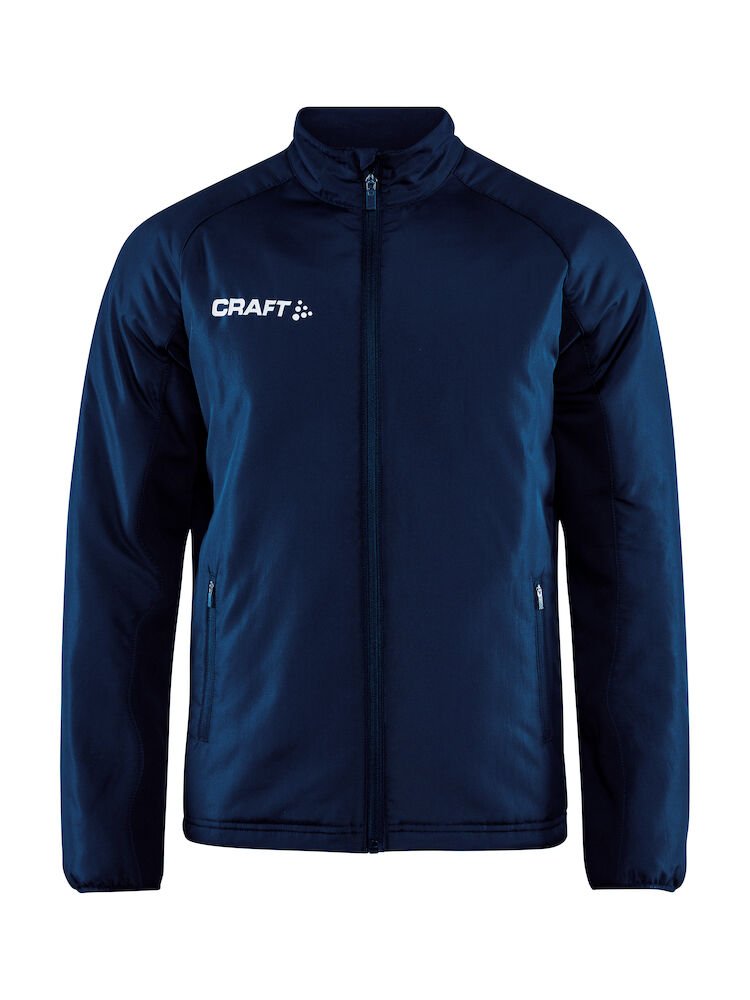Craft Jacket Warm Jr Navy - Suomen Brodeeraus