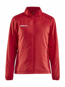 Craft Jacket Warm W Bright red - Suomen Brodeeraus