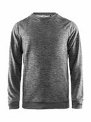 Craft Leisure Crewneck Dk greymel. - Suomen Brodeeraus