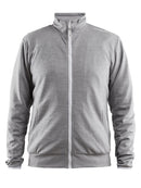 Craft Leisure Jacket grey melange - Suomen Brodeeraus