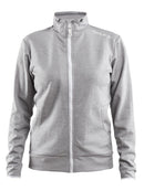 Craft Leisure Jacket women grey melange - Suomen Brodeeraus