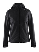 Craft Light Softshell jacket women black - Suomen Brodeeraus