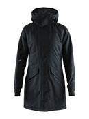 Craft Mountain Padded Parka women Black mel - Suomen Brodeeraus