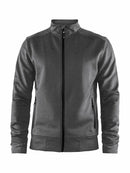 Craft Noble Zip Jacket drk grey mel - Suomen Brodeeraus