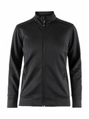 Craft Noble Zip Jacket women black - Suomen Brodeeraus