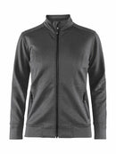 Craft Noble Zip Jacket women drk grey mel - Suomen Brodeeraus