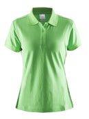 Craft Polo Shirt Pique Classic wome Craft green - Suomen Brodeeraus