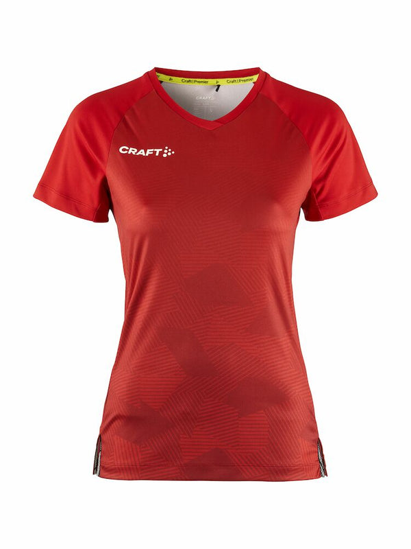 Craft Premier Fade Jersey W Bright red - Suomen Brodeeraus