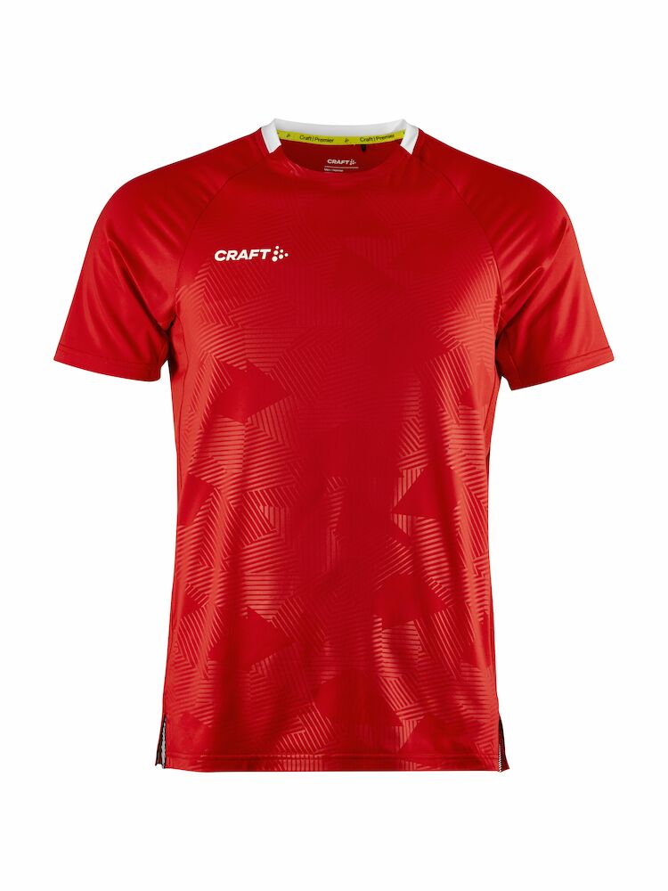 Craft Premier Solid Jersey M Bright red - Suomen Brodeeraus