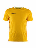 Craft Premier Solid Jersey M Yellow - Suomen Brodeeraus