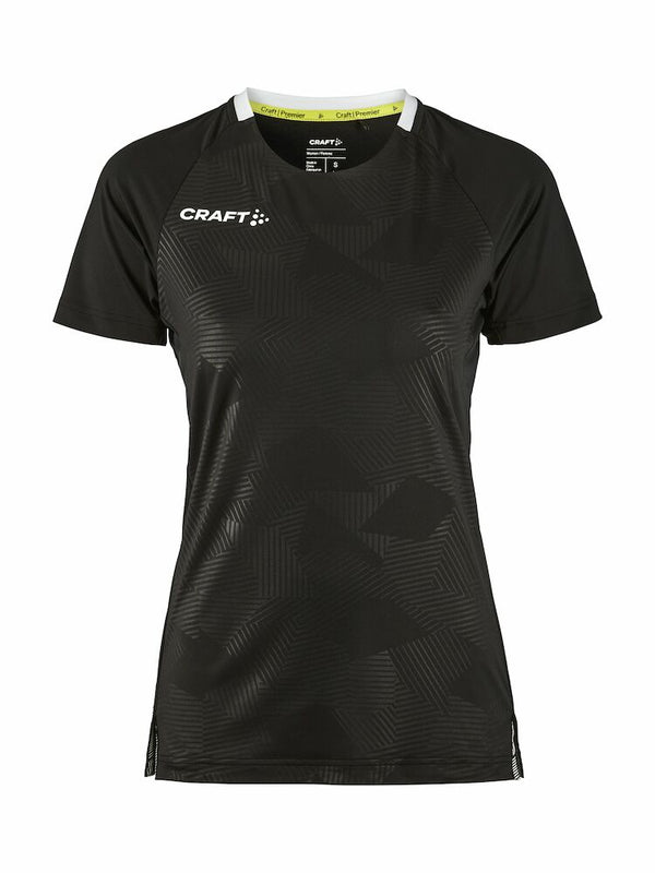 Craft Premier Solid Jersey W Black - Suomen Brodeeraus