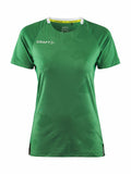 Craft Premier Solid Jersey W Team green - Suomen Brodeeraus