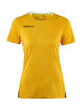 Craft Premier Solid Jersey W Yellow - Suomen Brodeeraus