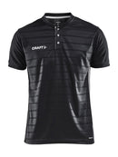 Craft Pro Control Button Jersey Black/white - Suomen Brodeeraus