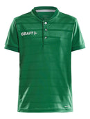 Craft Pro Control Button Jersey J T green/whit - Suomen Brodeeraus