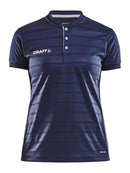 Craft Pro Control Button Jersey W Navy/white - Suomen Brodeeraus