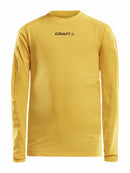 Craft Pro Control Compression Longsleev Yellow - Suomen Brodeeraus