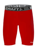 Craft Pro Control Compression Short Bright red - Suomen Brodeeraus