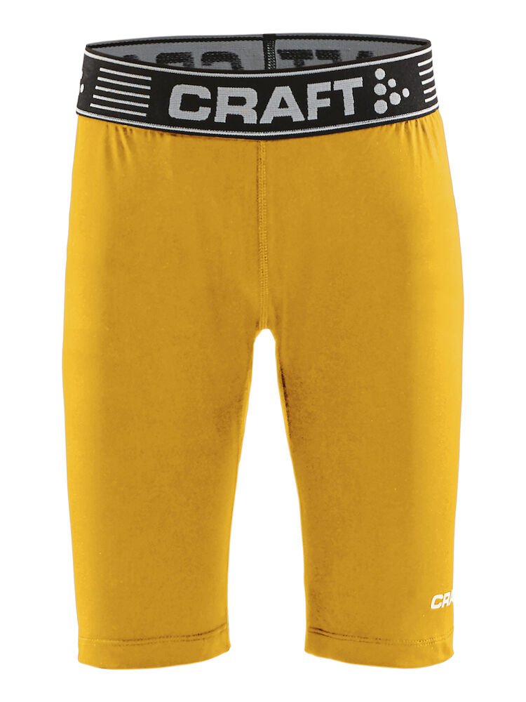 Craft Pro Control Compression Short Tig Yellow - Suomen Brodeeraus