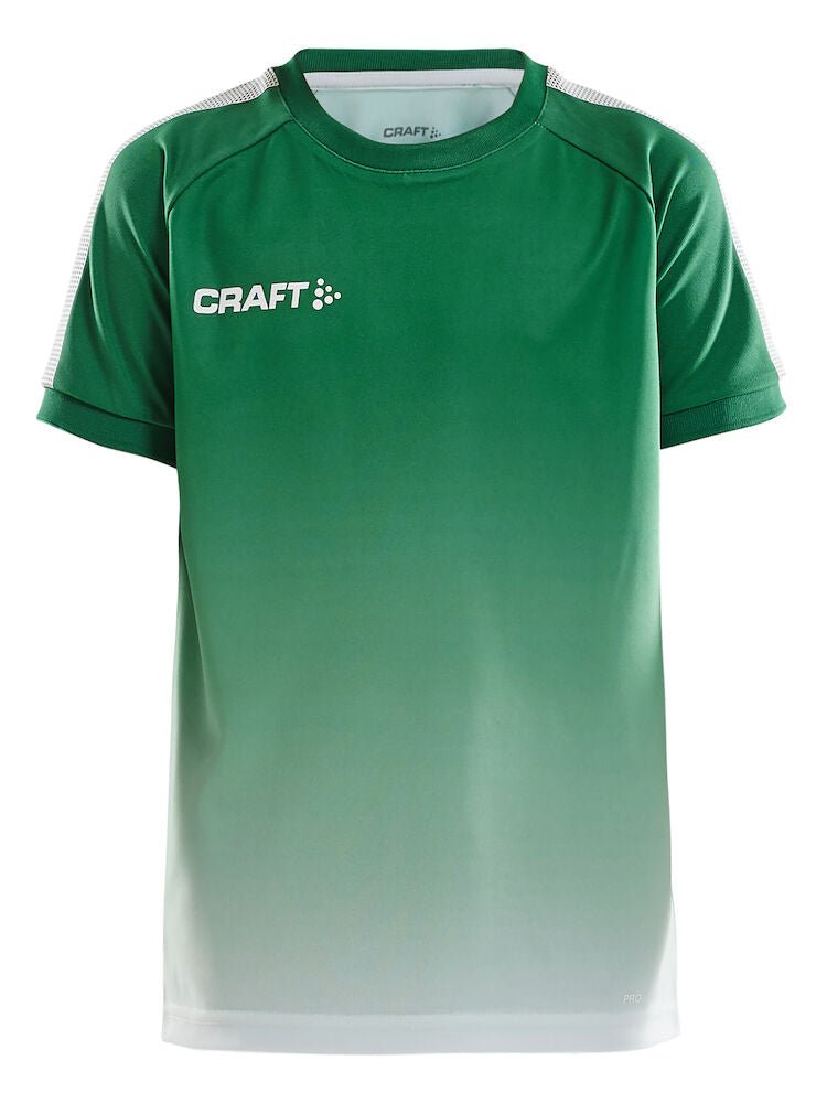 Craft Pro Control Fade Jersey JR T green/whit - Suomen Brodeeraus