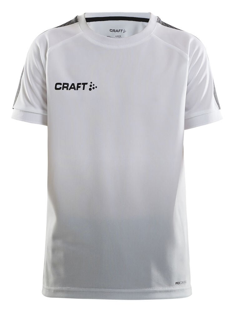 Craft Pro Control Fade Jersey JR White/silver - Suomen Brodeeraus