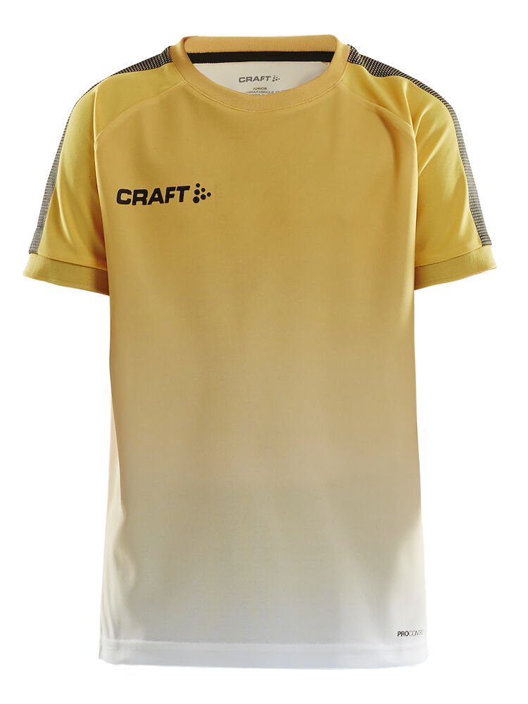 Craft Pro Control Fade Jersey JR Yellow/black - Suomen Brodeeraus