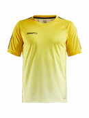 Craft Pro Control Fade Jersey M Yellow/black - Suomen Brodeeraus
