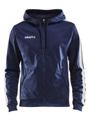 Craft Pro Control Hood Jacket Navy/white - Suomen Brodeeraus
