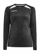 Craft PRO CONTROL IMPACT LS TEE W Black/white - Suomen Brodeeraus