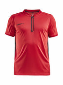 Craft Pro Control Impact Polo M Red/black - Suomen Brodeeraus