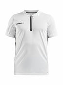 Craft Pro Control Impact Polo M White/black - Suomen Brodeeraus