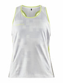 Craft PRO CONTROL IMPACT SINGLET W Ash/giallo - Suomen Brodeeraus
