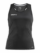 Craft PRO CONTROL IMPACT SINGLET W Black/white - Suomen Brodeeraus
