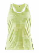 Craft PRO CONTROL IMPACT SINGLET W Giallo/white - Suomen Brodeeraus
