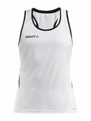 Craft PRO CONTROL IMPACT SINGLET W White/black - Suomen Brodeeraus