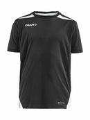 Craft PRO CONTROL IMPACT SS TEE J Black/white - Suomen Brodeeraus