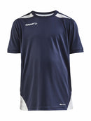 Craft PRO CONTROL IMPACT SS TEE J Navy/white - Suomen Brodeeraus